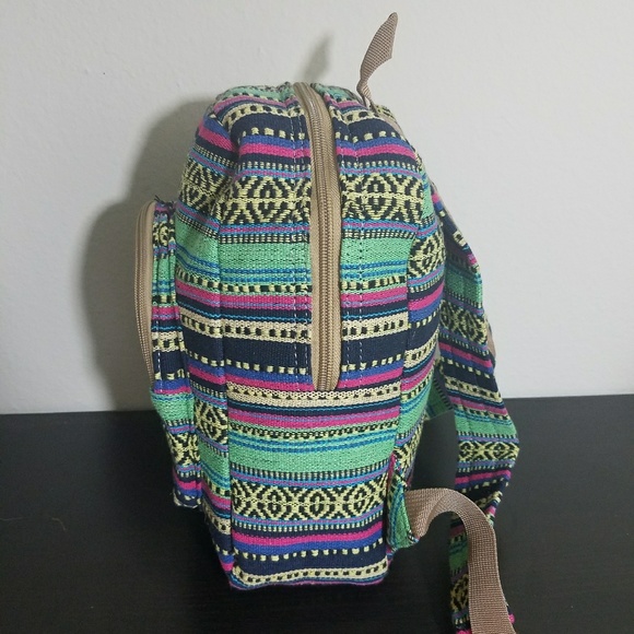 MOVING SALE FINAL PRICE Brand new bohemian handmade mini backpack - Picture 5 of 5